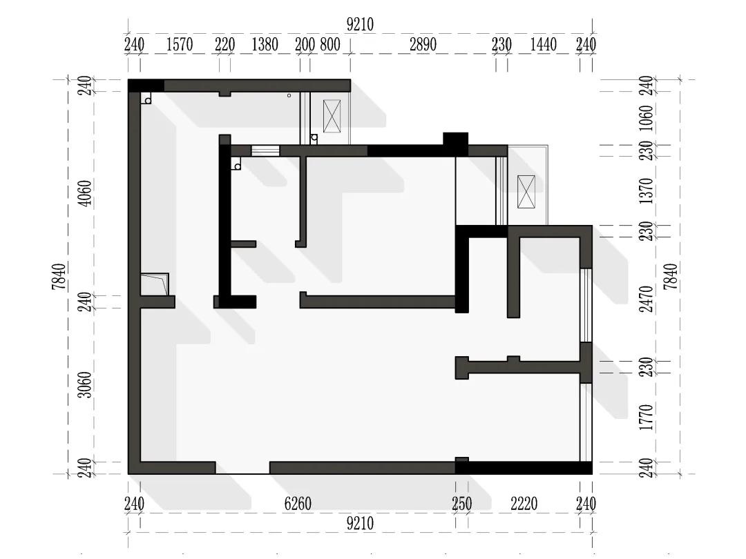 新欧鹏教育城小户型设计丨素朴设计·李和勇,肆月软装·大王-13