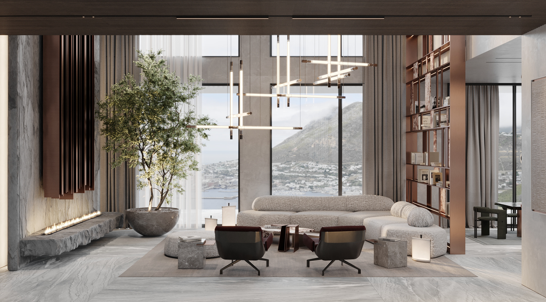 320㎡ 现代风大别墅-12