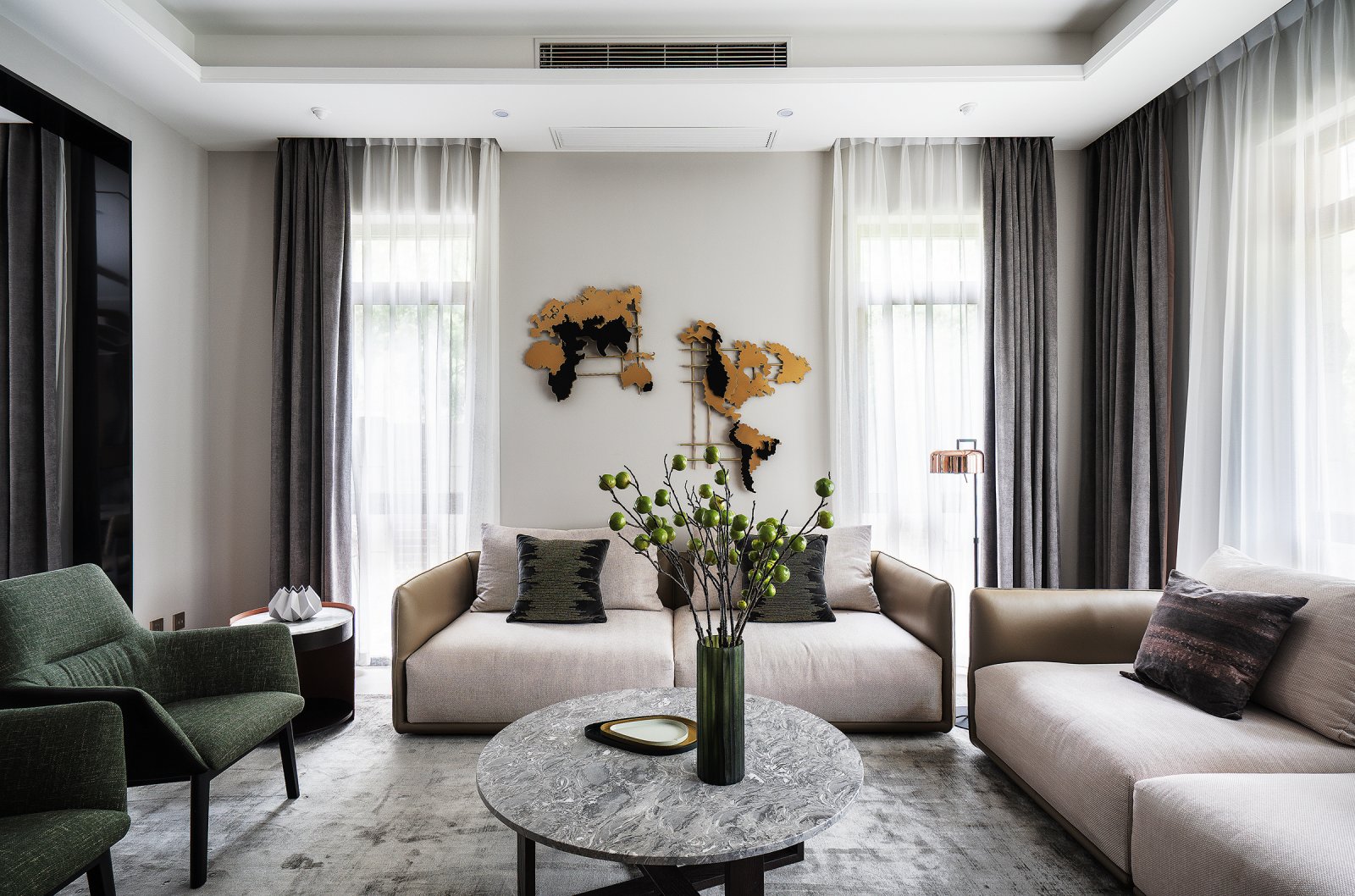 上海490㎡简约别墅-7