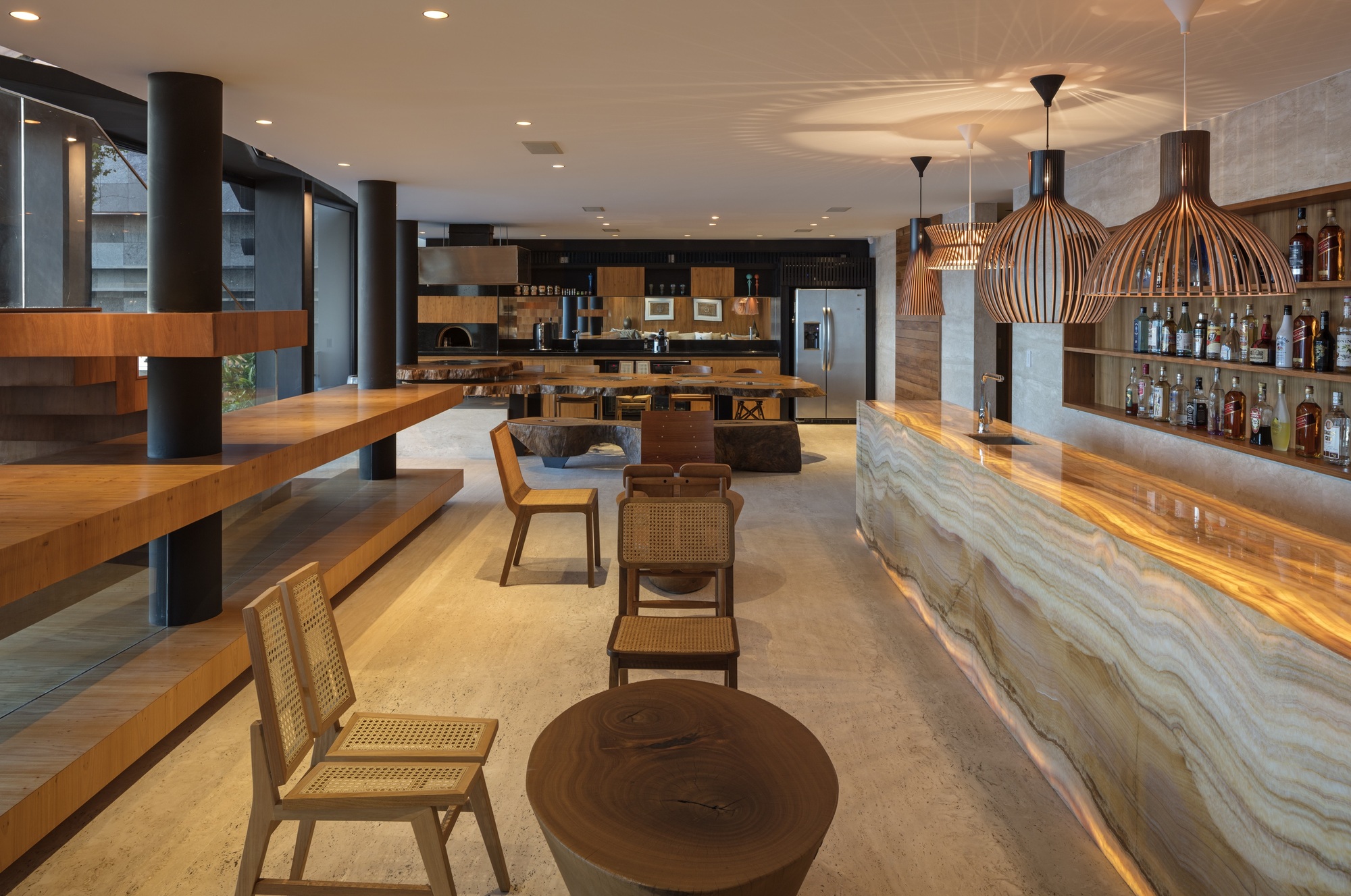 波浪之屋 | 海景别墅的室内设计巅峰之作-23