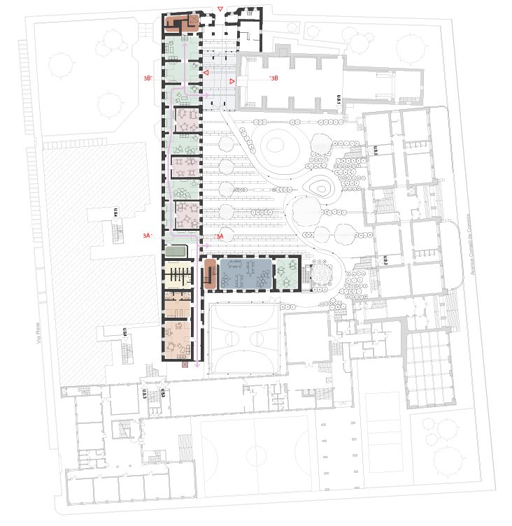圣贝宁寄宿学校（注：Convitto常见意为寄宿学校等，Saint Benin一般指圣贝宁，具体需结合实际语境确定） 丨ItalyAosta丨llabb architects,Dodi Moss-4