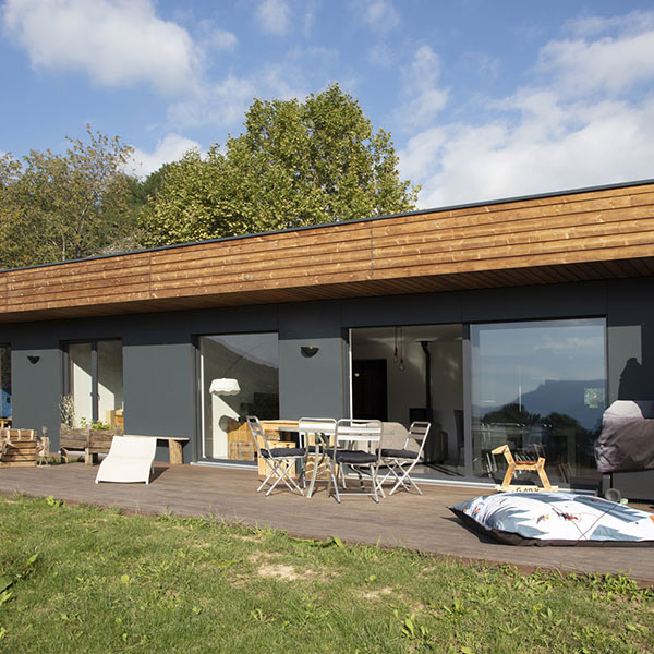 Isère地区云杉木框架房屋丨法国-3