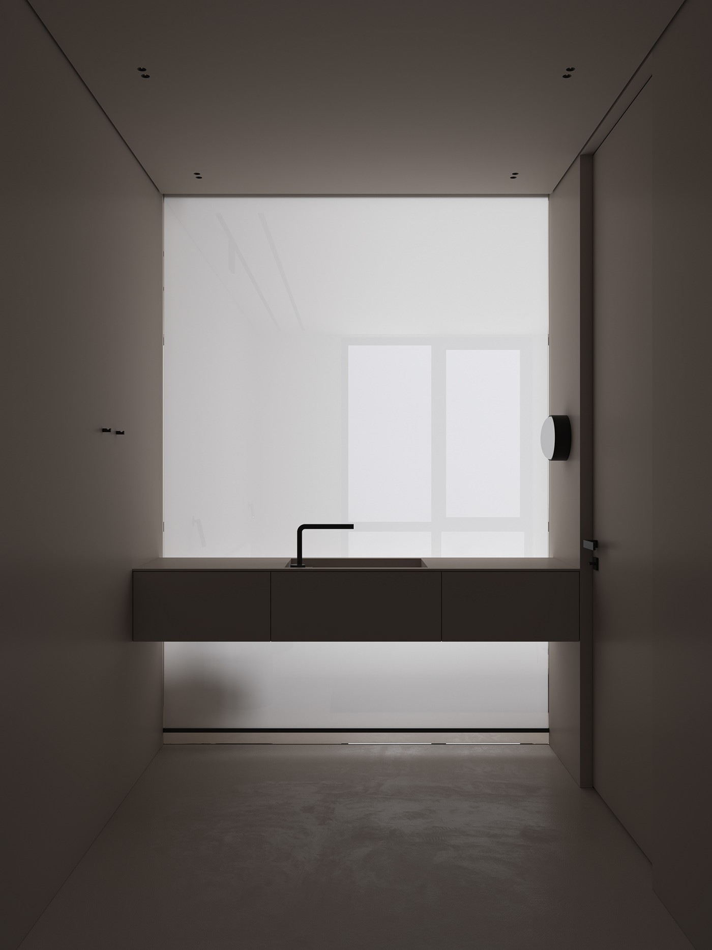 灰白色居住空间 简洁细腻！-25