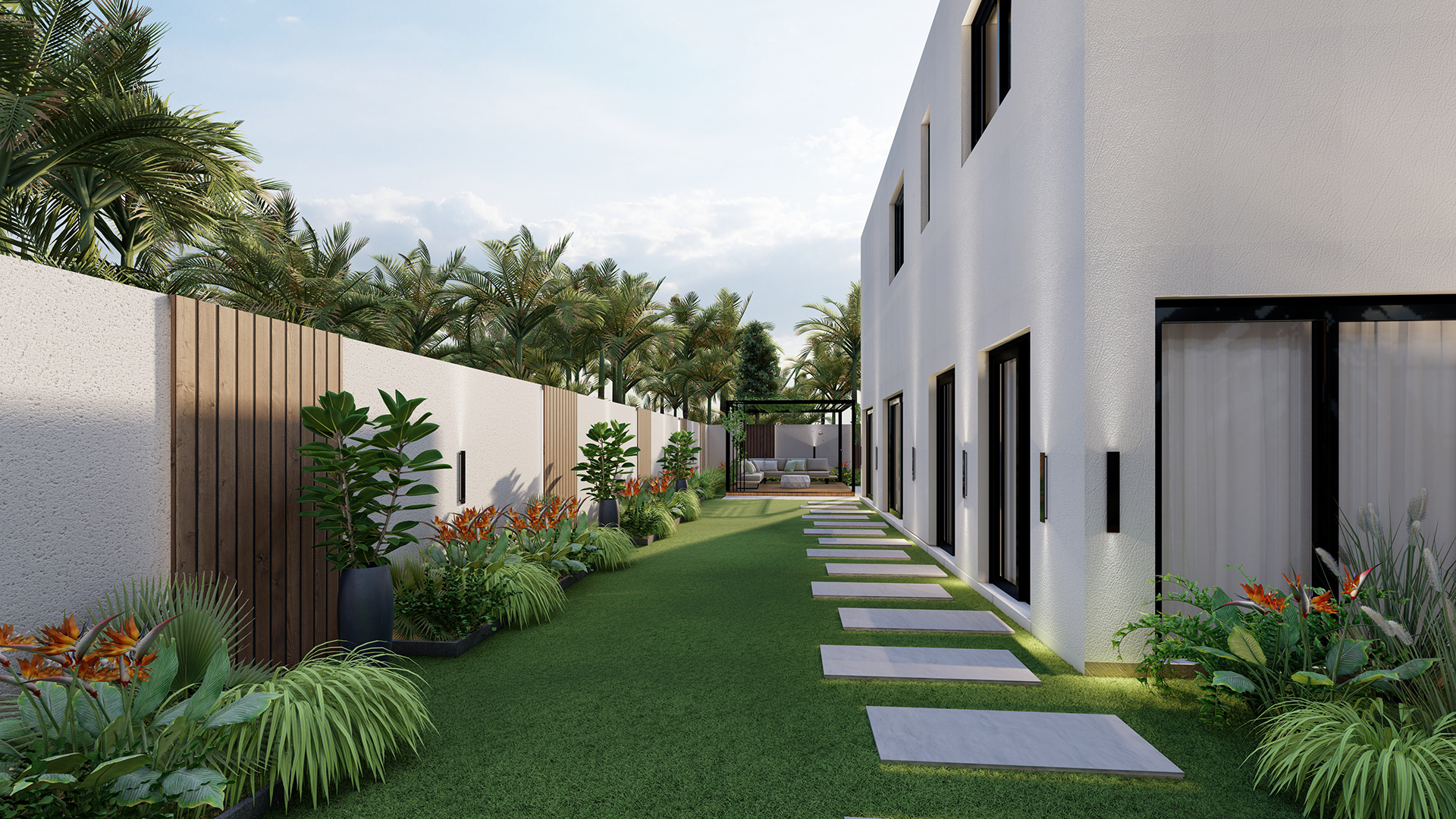 迪拜别墅外部设计丨阿联酋迪拜-9