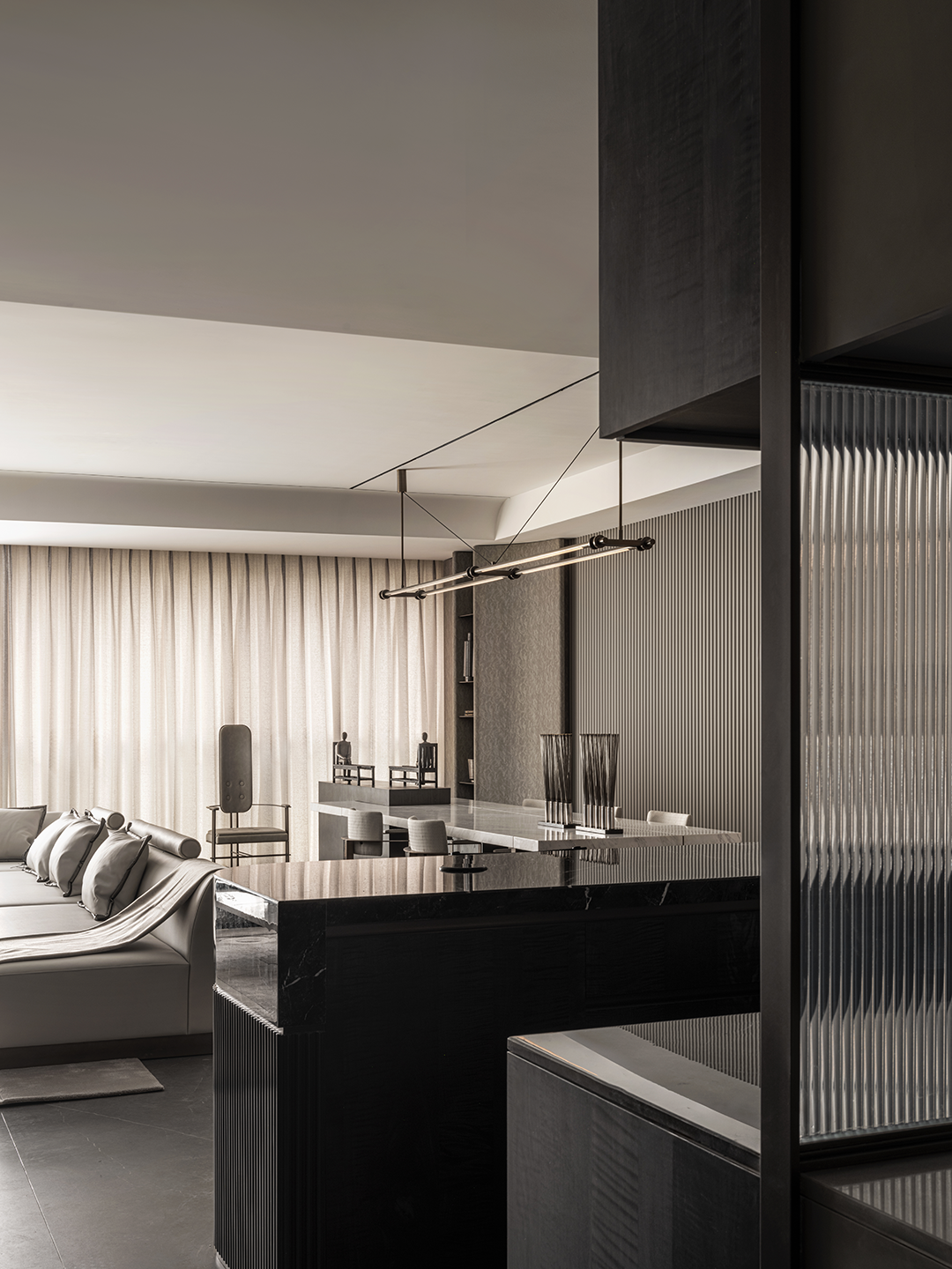 麓溪半岛顶跃样板房丨中国重庆丨继景设计,万华装饰中心-94