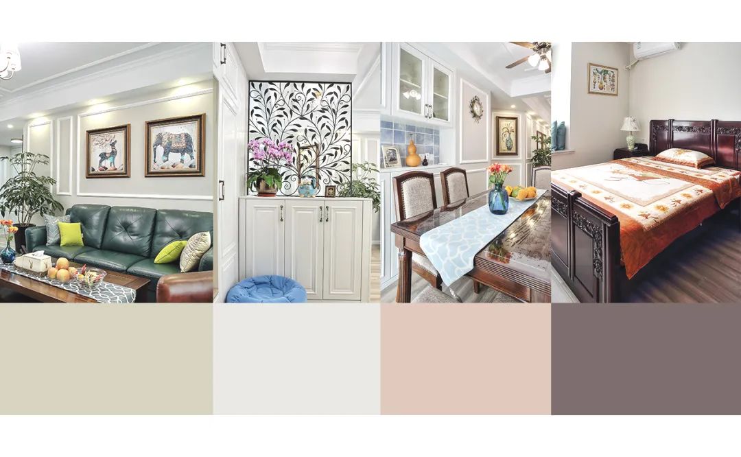 境远装饰 | 110㎡美式风空间,稳重典雅的舒适之家-21