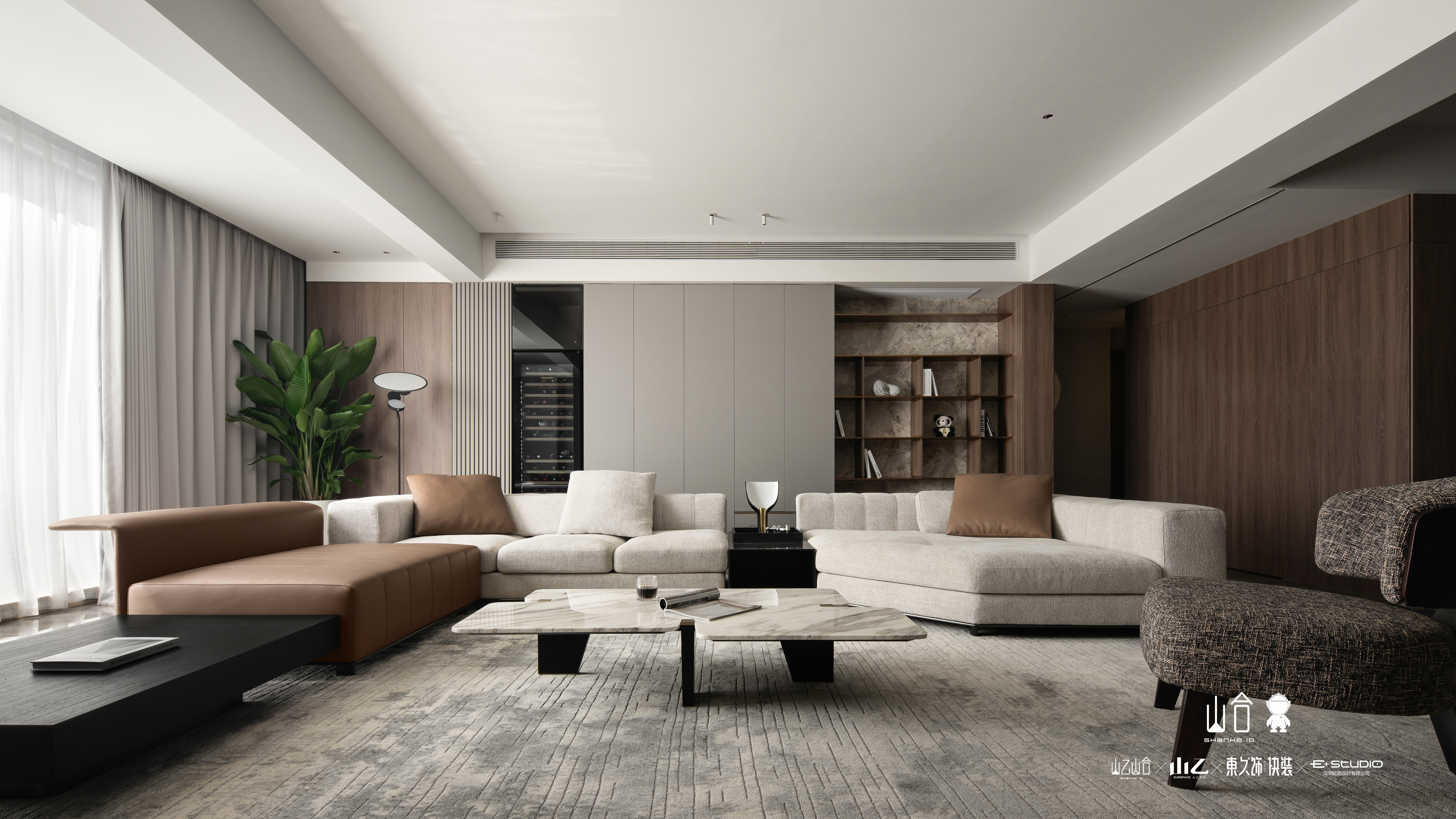 山乙山合|长沙世贸璀璨天城实景-0