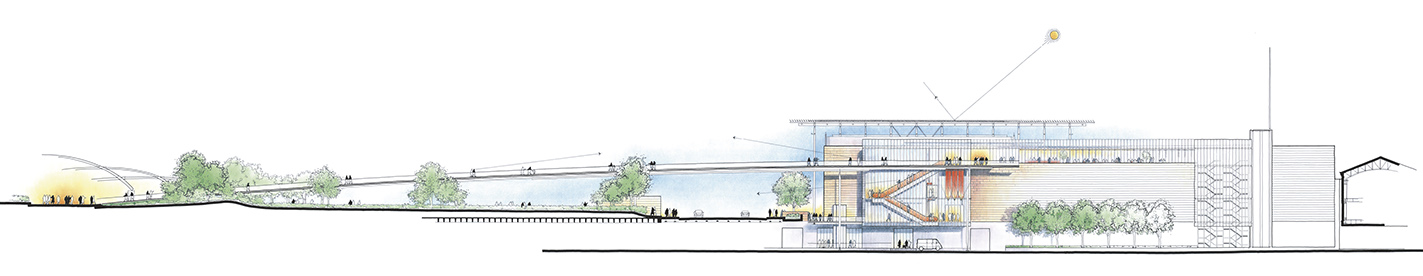 芝加哥艺术博物馆现代翼——巨型悬浮铝板太阳保护系统-16
