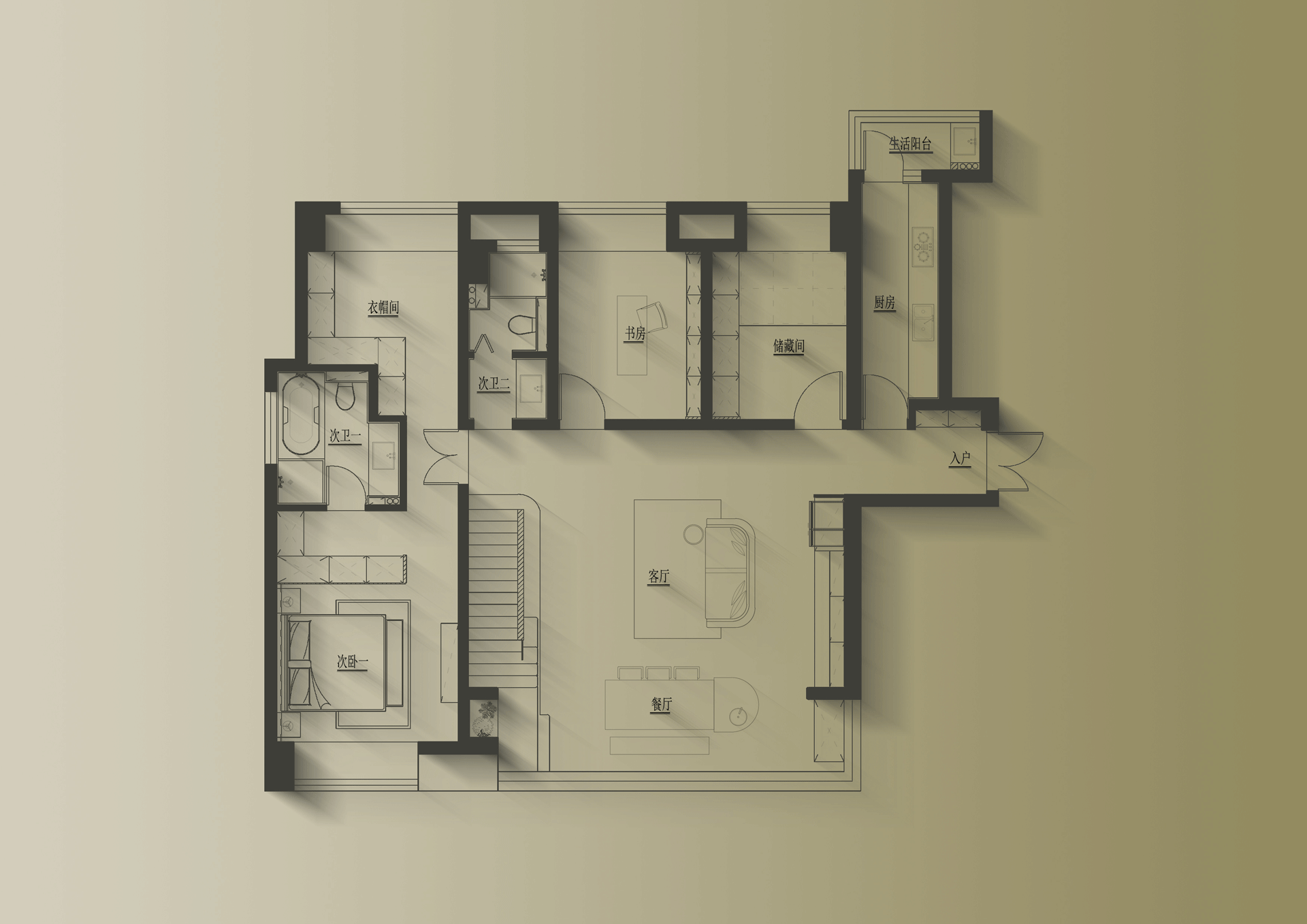 爱意贯穿的家丨中国成都-111