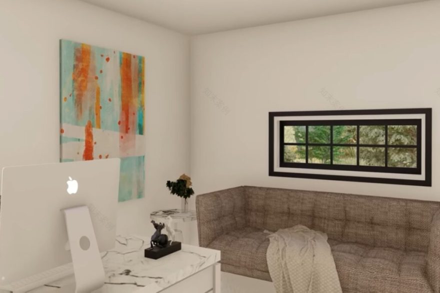 现代集装箱房屋与自然交织的生活 潮流房屋设计-21