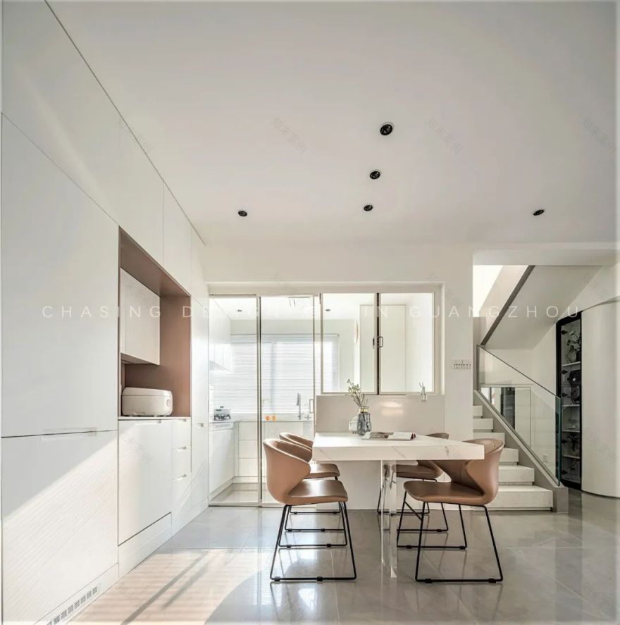 橘子汽水味的三房loft,超强布局不输大平层-71