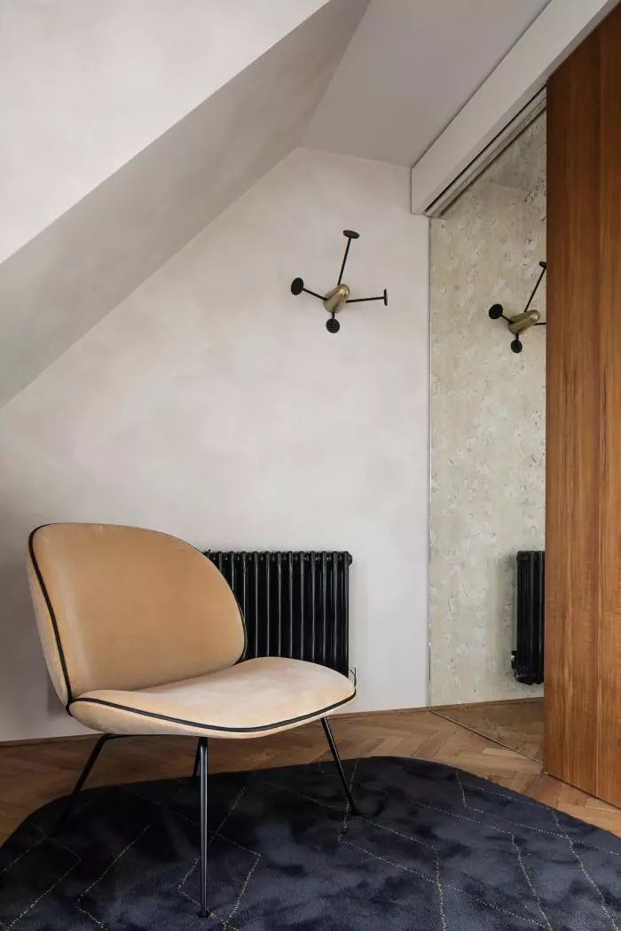 复古与现代完美融合的比利时公寓设计-29