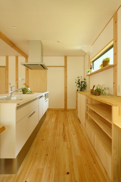 洗練された和の雰囲気と,回遊動線が心地よい家丨荒川建設株式会社-5