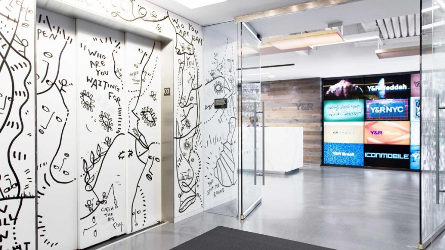 纽约 Young & Rubicam 办公空间-1