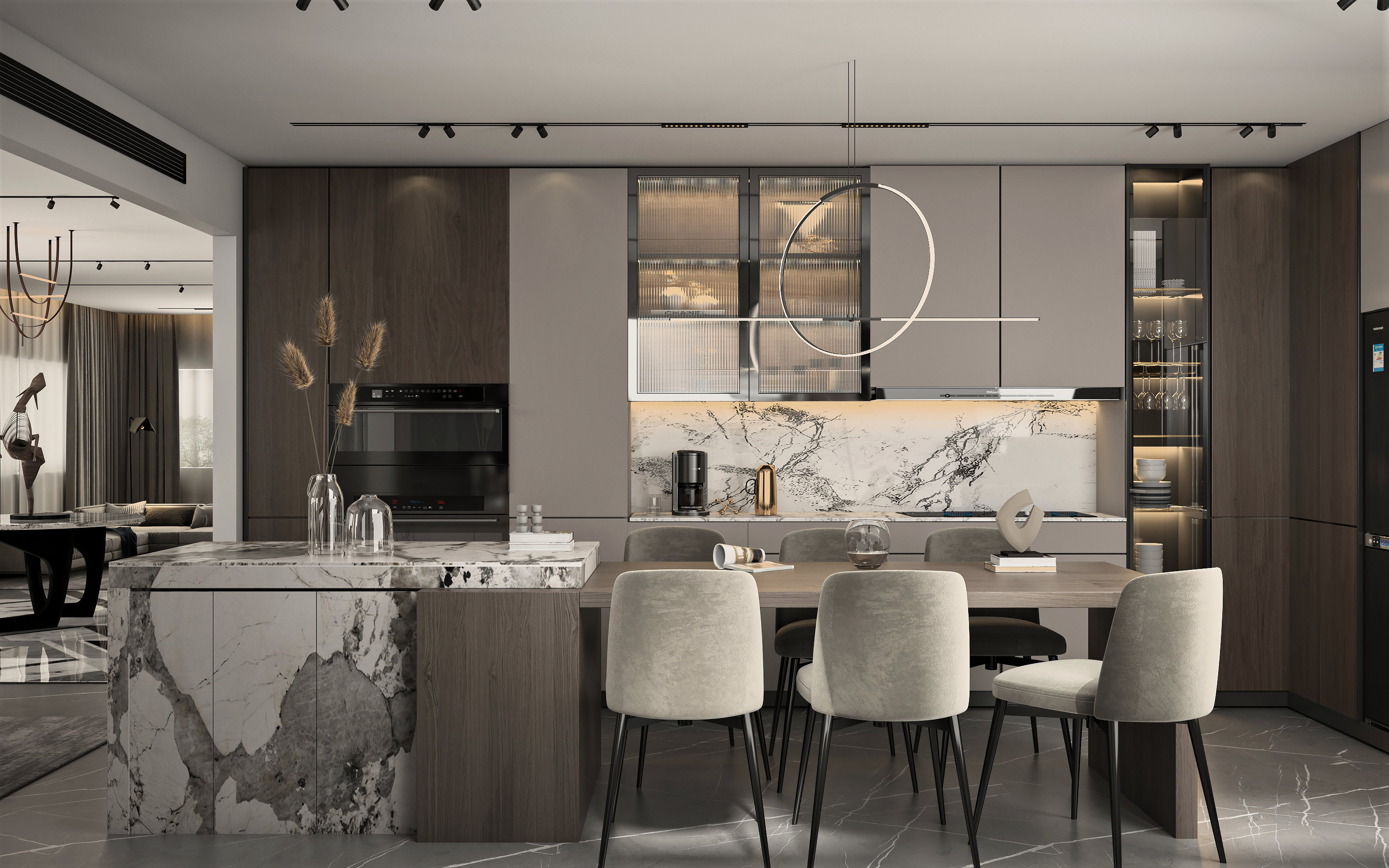 MADINETY VILLA l KITCHEN & DINNING-1