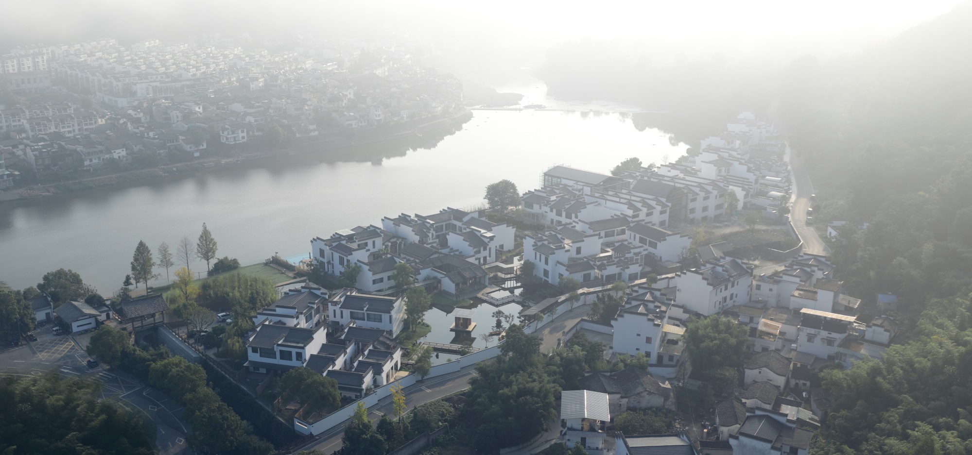 黄山紫阳烟雨度假酒店丨中国安徽丨风合睦晨空间设计-19