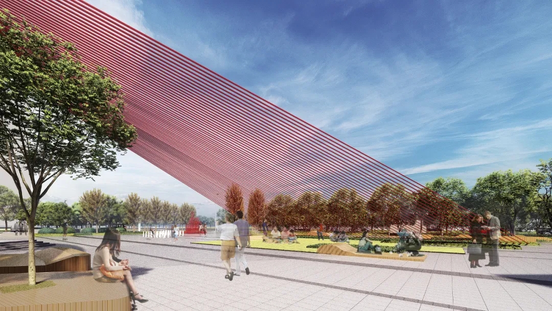 第二期武汉城市口袋公园创意方案《城市之眼》丨中国武汉丨奥雅设计-17