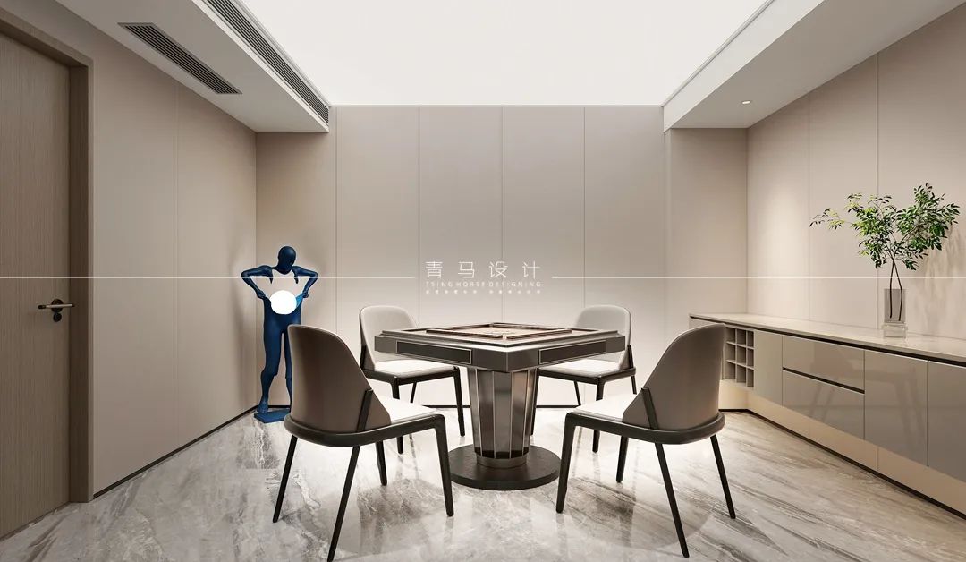 东原印未央现代下叠空间设计丨中国西安丨青马别墅设计-43