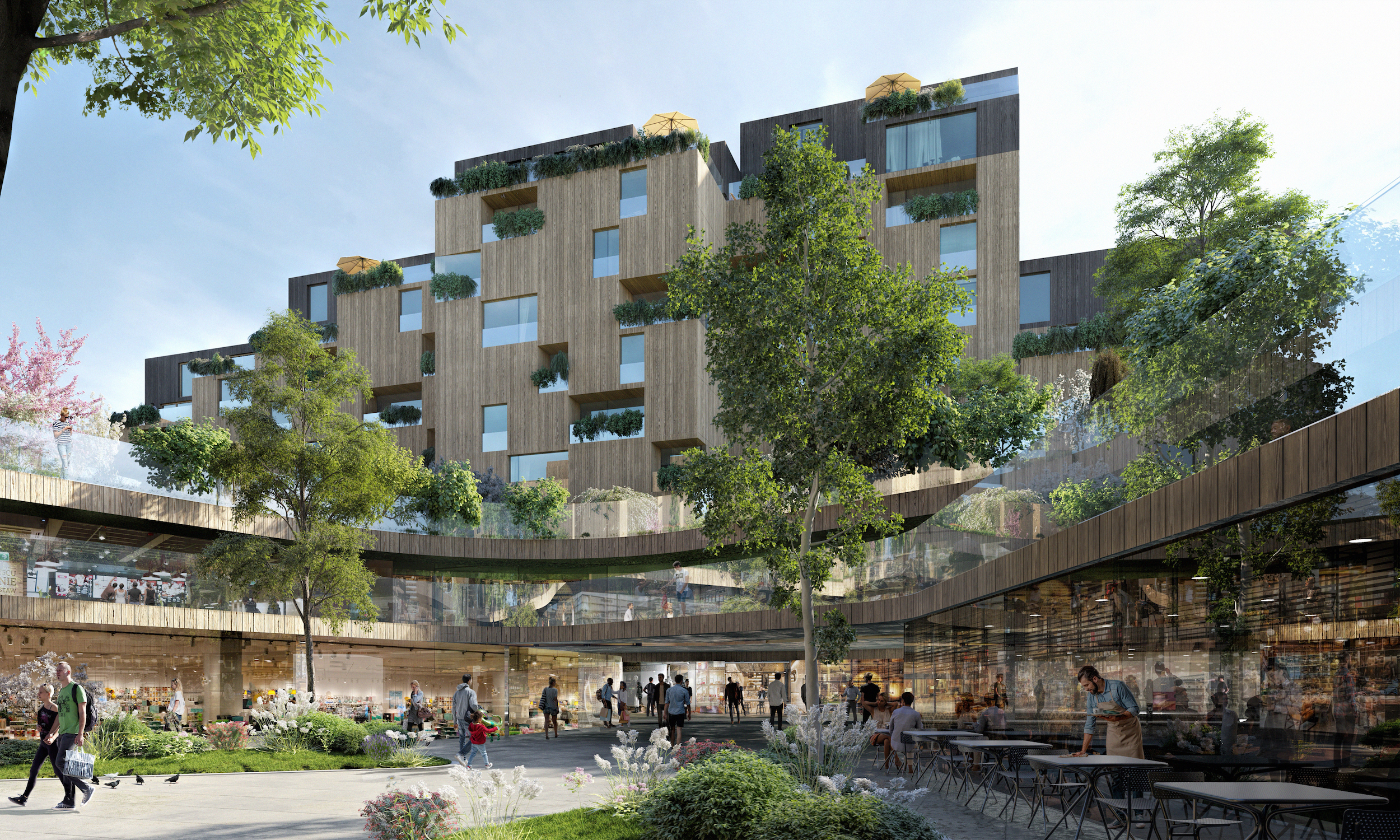 绿色田野 · 可持续发展的住宅与商业综合体-10