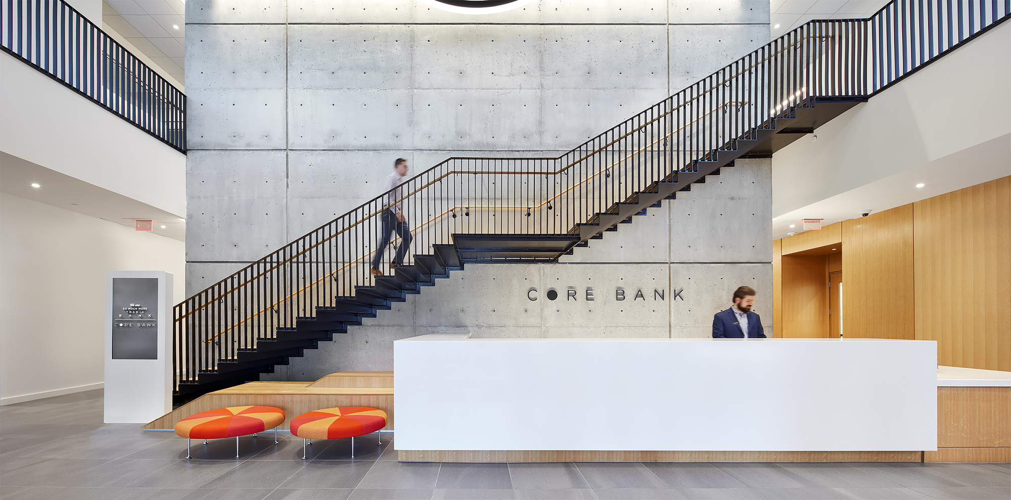 Alley Poyner Macchietto Architecture丨办公建筑丨Core Bank Corporate Headquarters-16