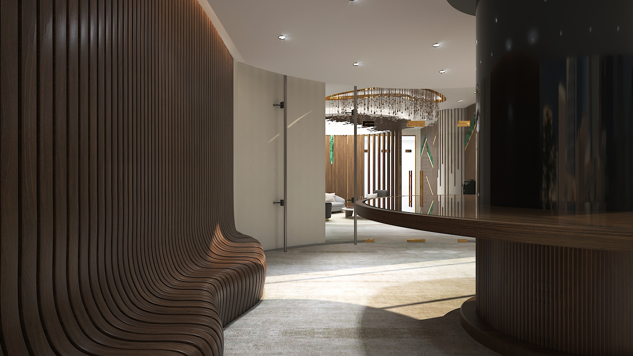 Office lobby & Presentation Room-3