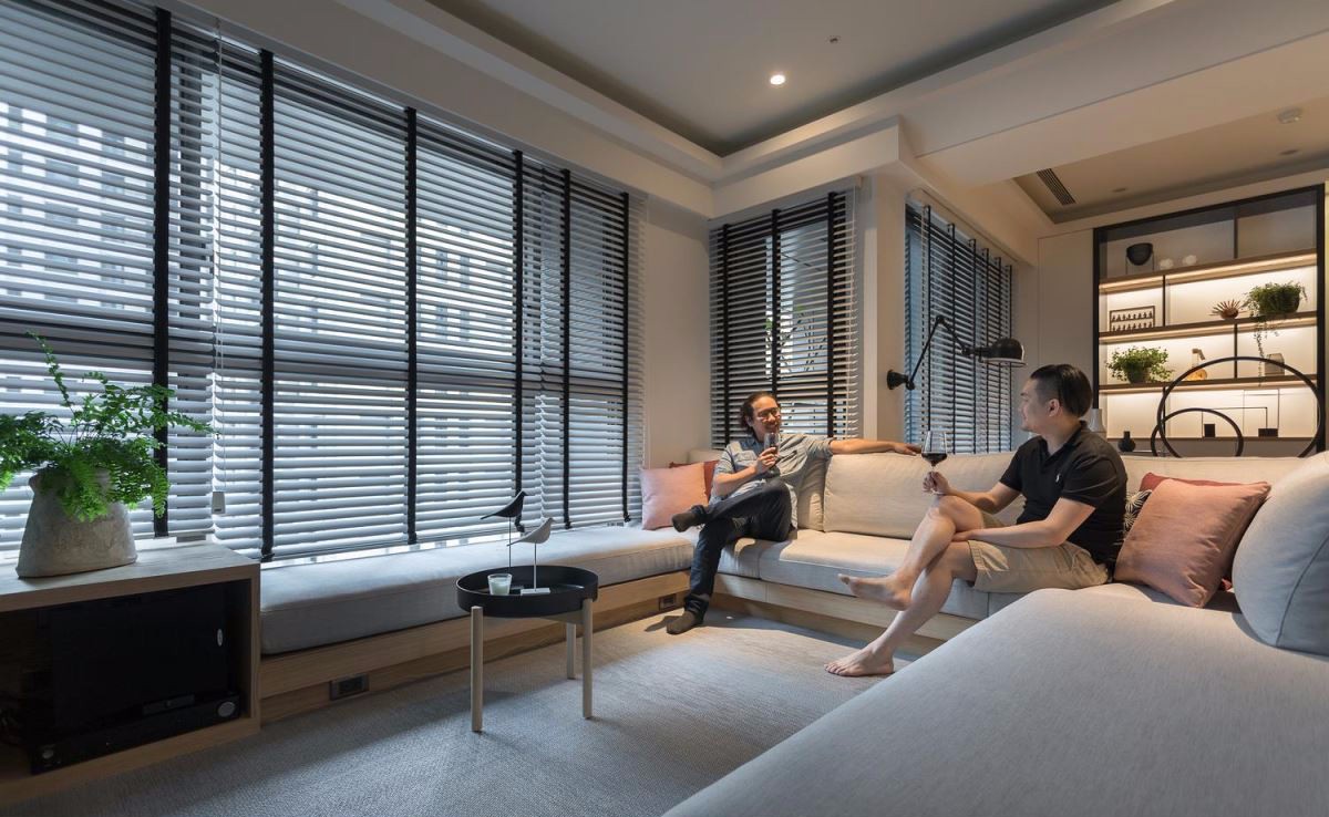 115㎡现代风格住宅  合观室内设计-9