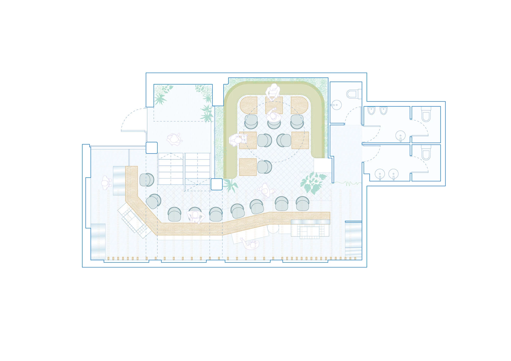 马德里植物园酒吧公园丨西班牙马德里丨OHIO Estudio-27