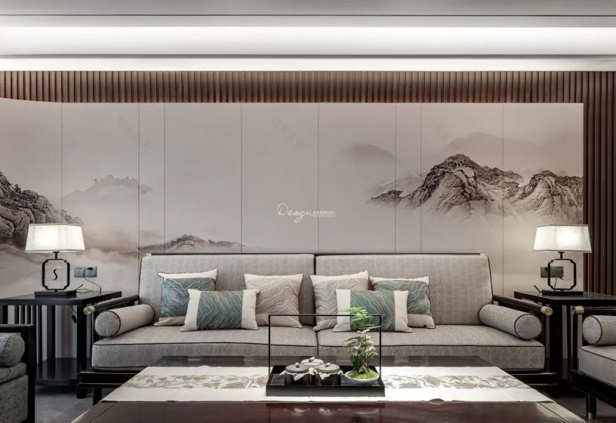 西海南新中式雅居丨紫苹果国际设计-25