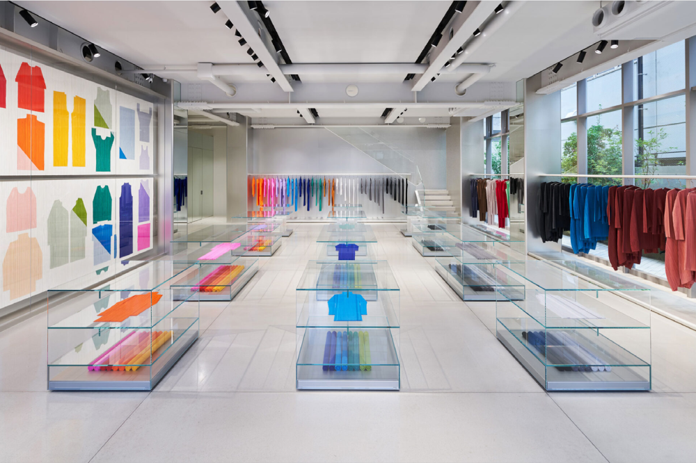 PLEATS PLEASE ISSEY MIYAKE store by Tokujin Yoshioka-0