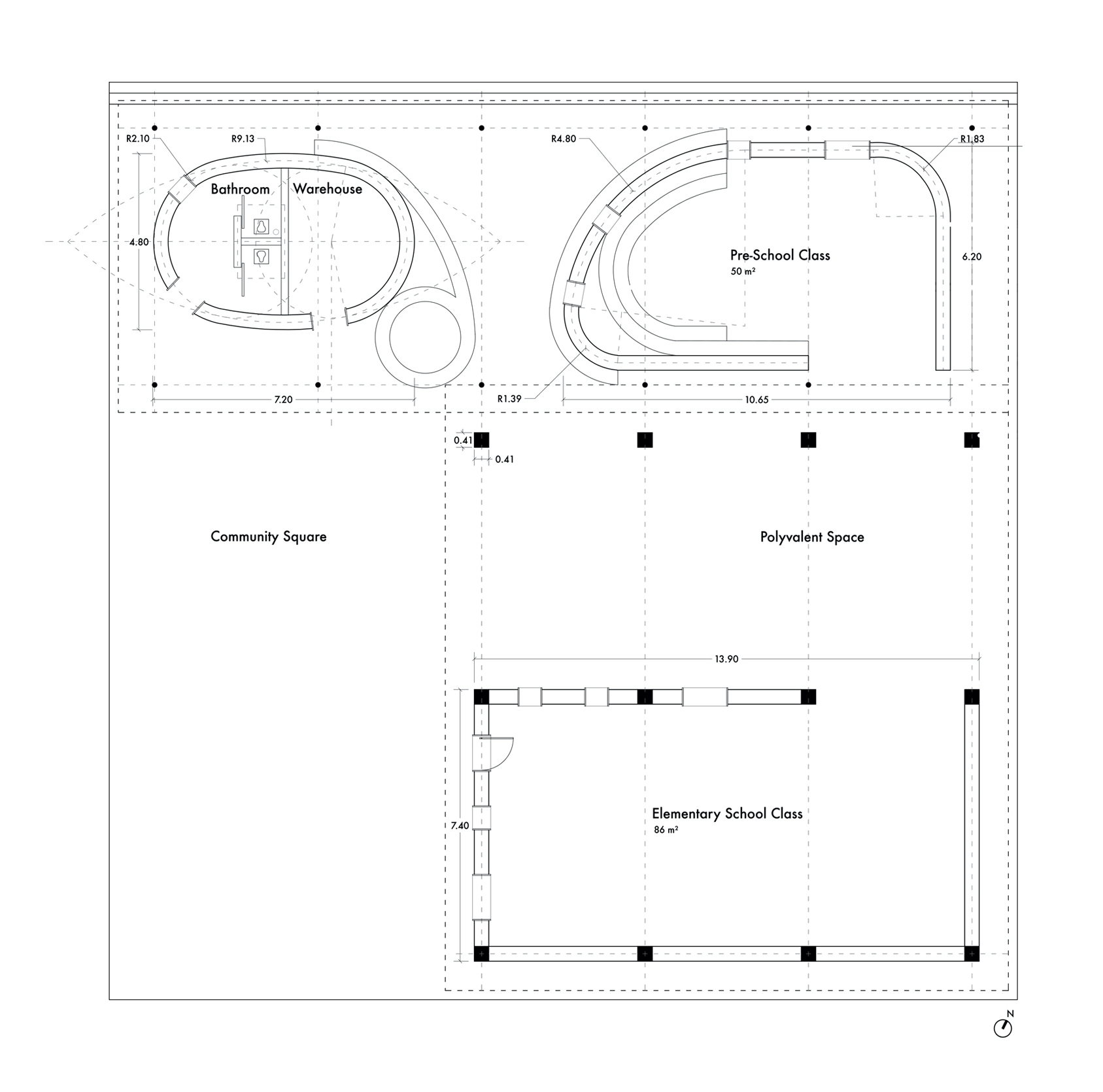 El Jicarito School / knitknot architecture-12