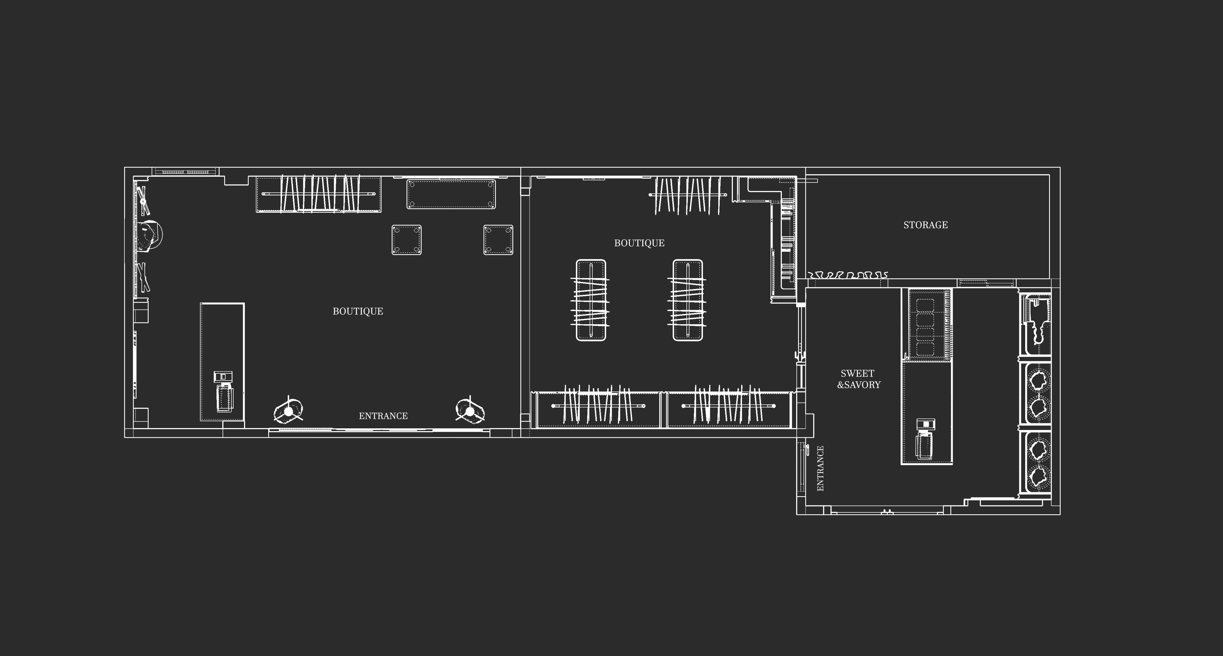 黄金精品店与美味设计丨Kabiné Studio-3