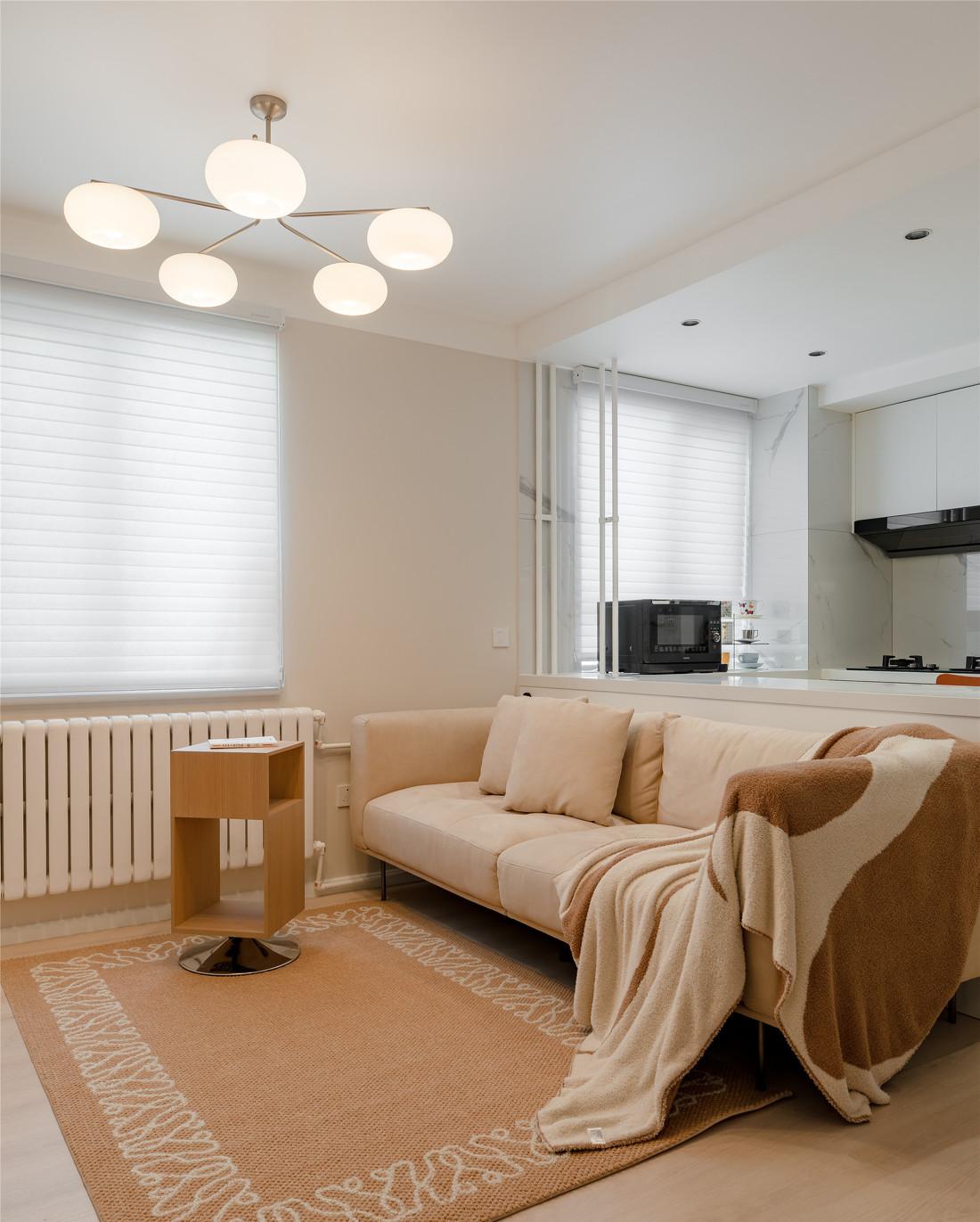 暖北欧风小户型,老破小变身-16