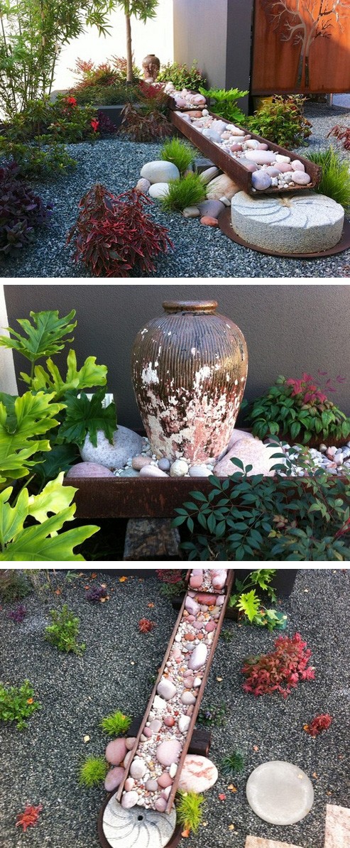 日本风格小面积庭院设计-8