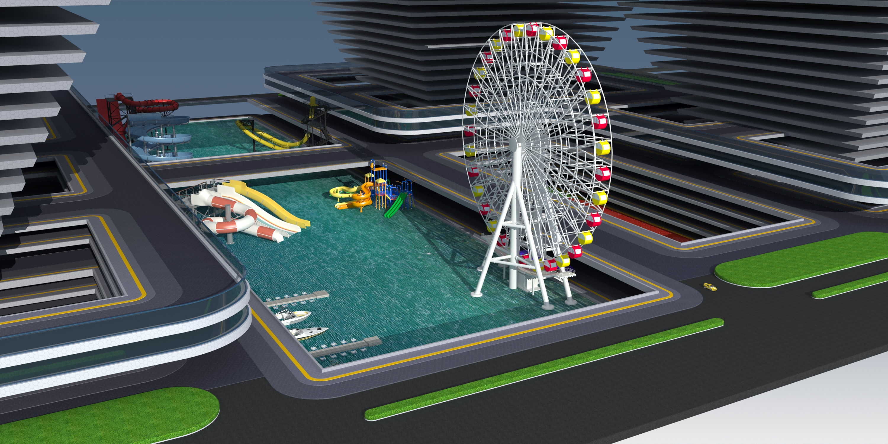 天空之城,宿迁生态商业综合体丨中国宿迁-10