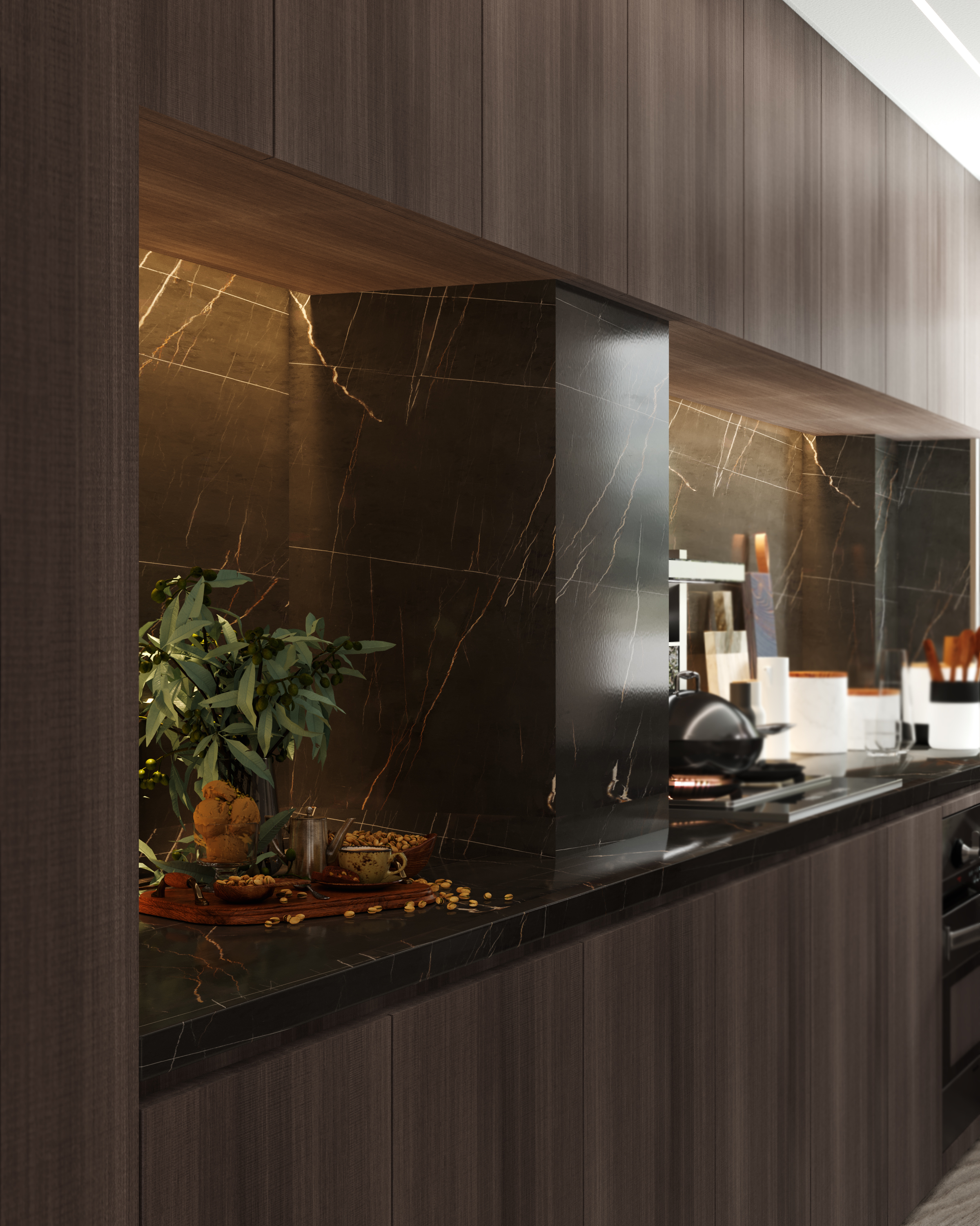 厦门林振宗设计事务所 | 现代简约风平层设计-11