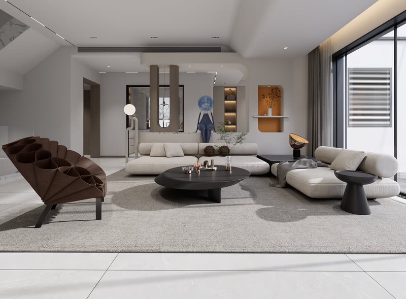 莫兰迪色系的温馨家居设计-2