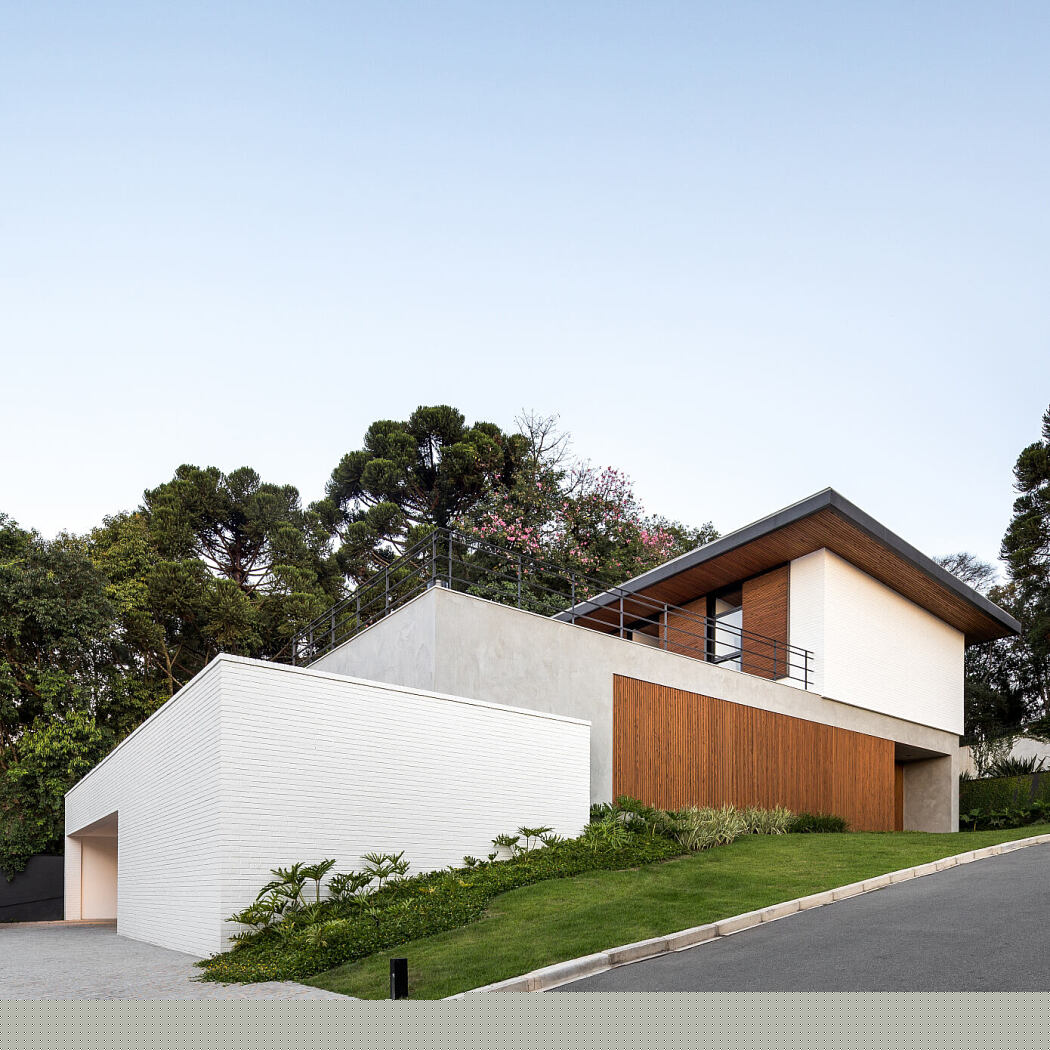 巴西 AC 住宅——自然地形与室内设计的完美融合-12