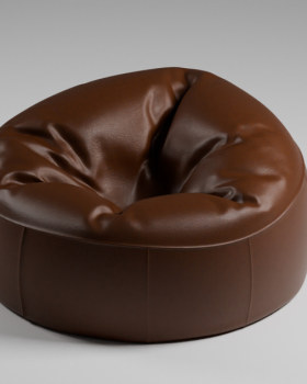 Bean Bag sofa chair furniture design for webGL
