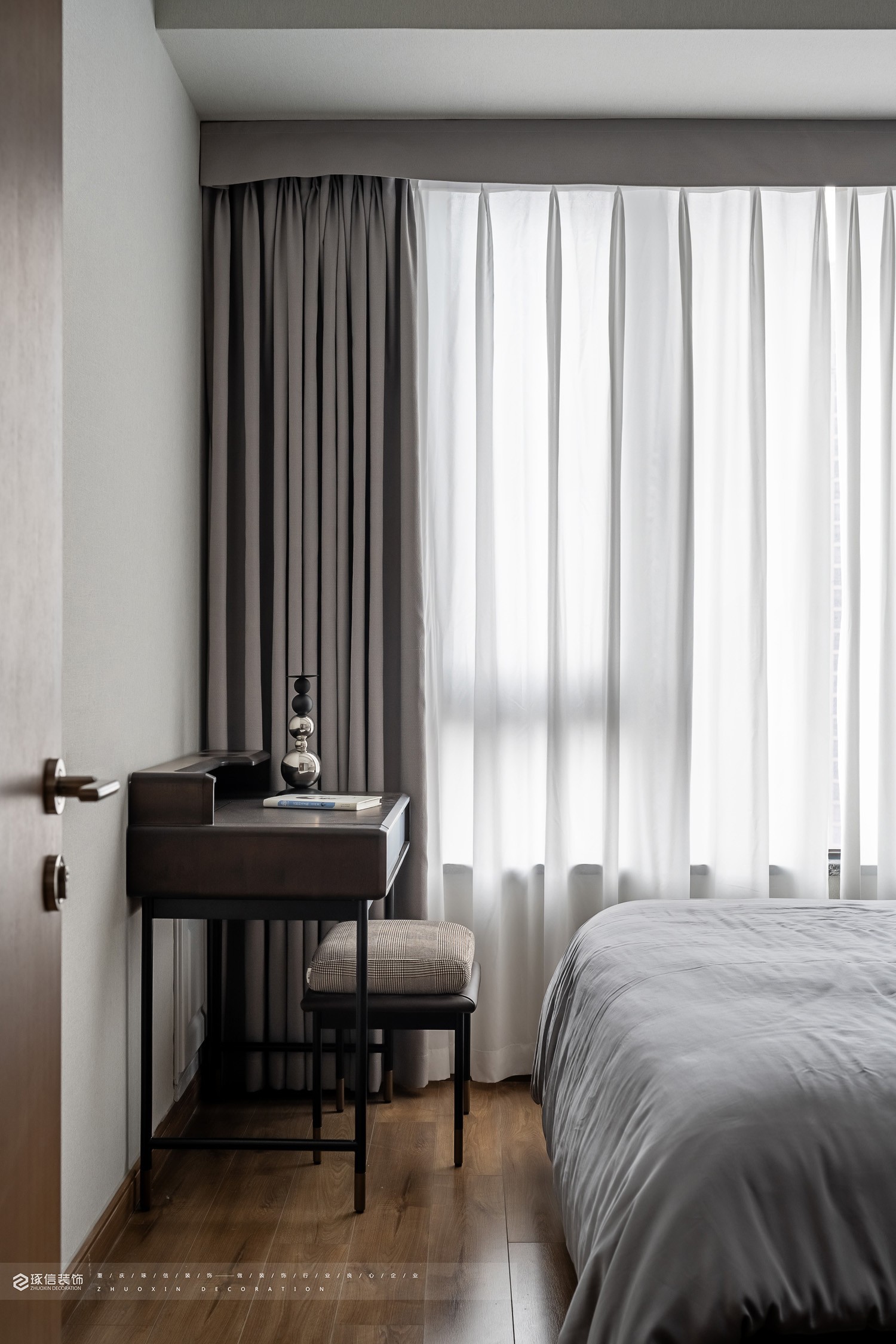 129 平精装房改造现代家丨琢信装饰-17