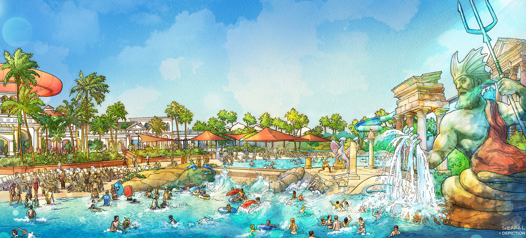 Leyenda Del Mar Water Park | Taiwan Theme Park Design-0