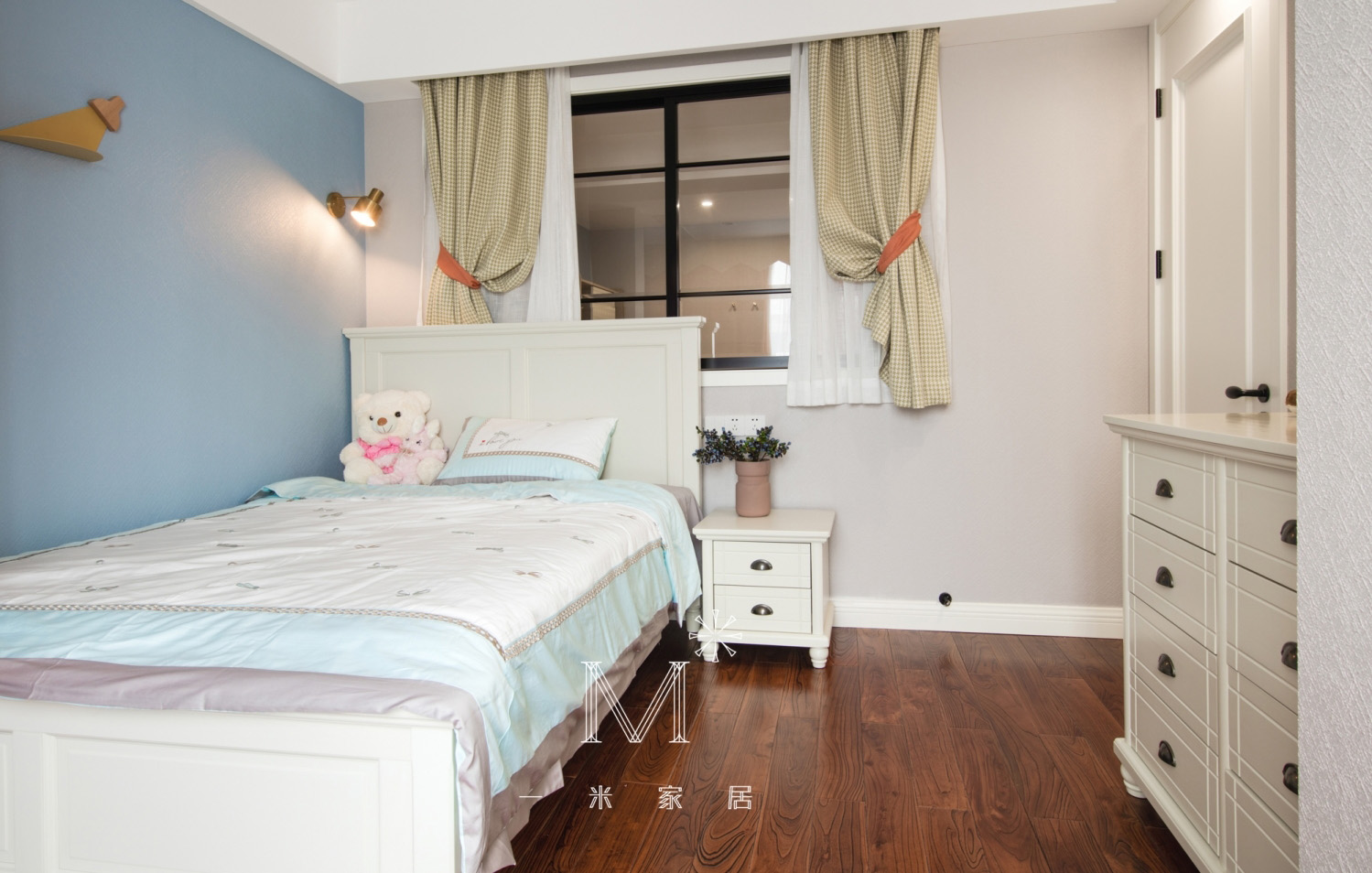 【一米家居】 ◣Luna&Dindin◥ 110㎡美式-38