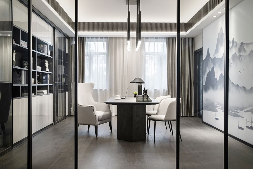 450㎡现代私宅,打造纯粹生活格调-24