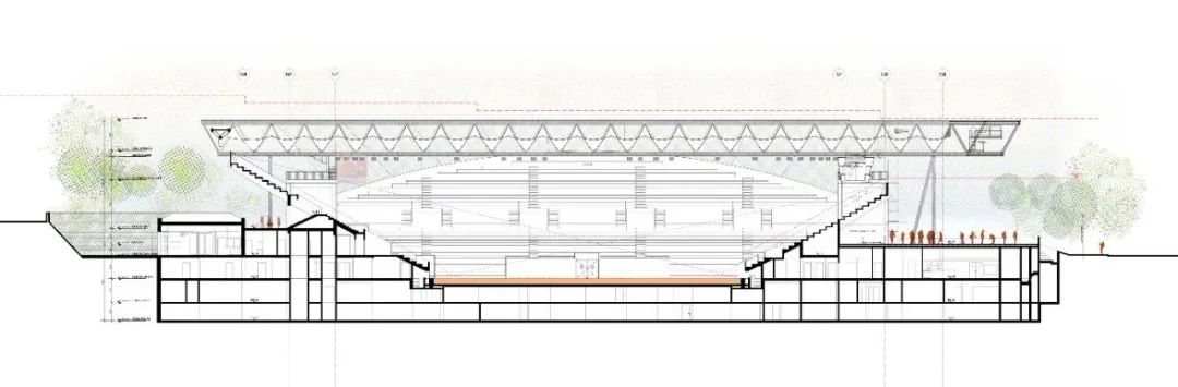 巴黎奥运会网球赛场新屋顶设计-45