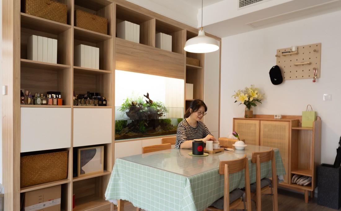 李大脓丨平层住宅低预算改造 | 中式禅意风-6