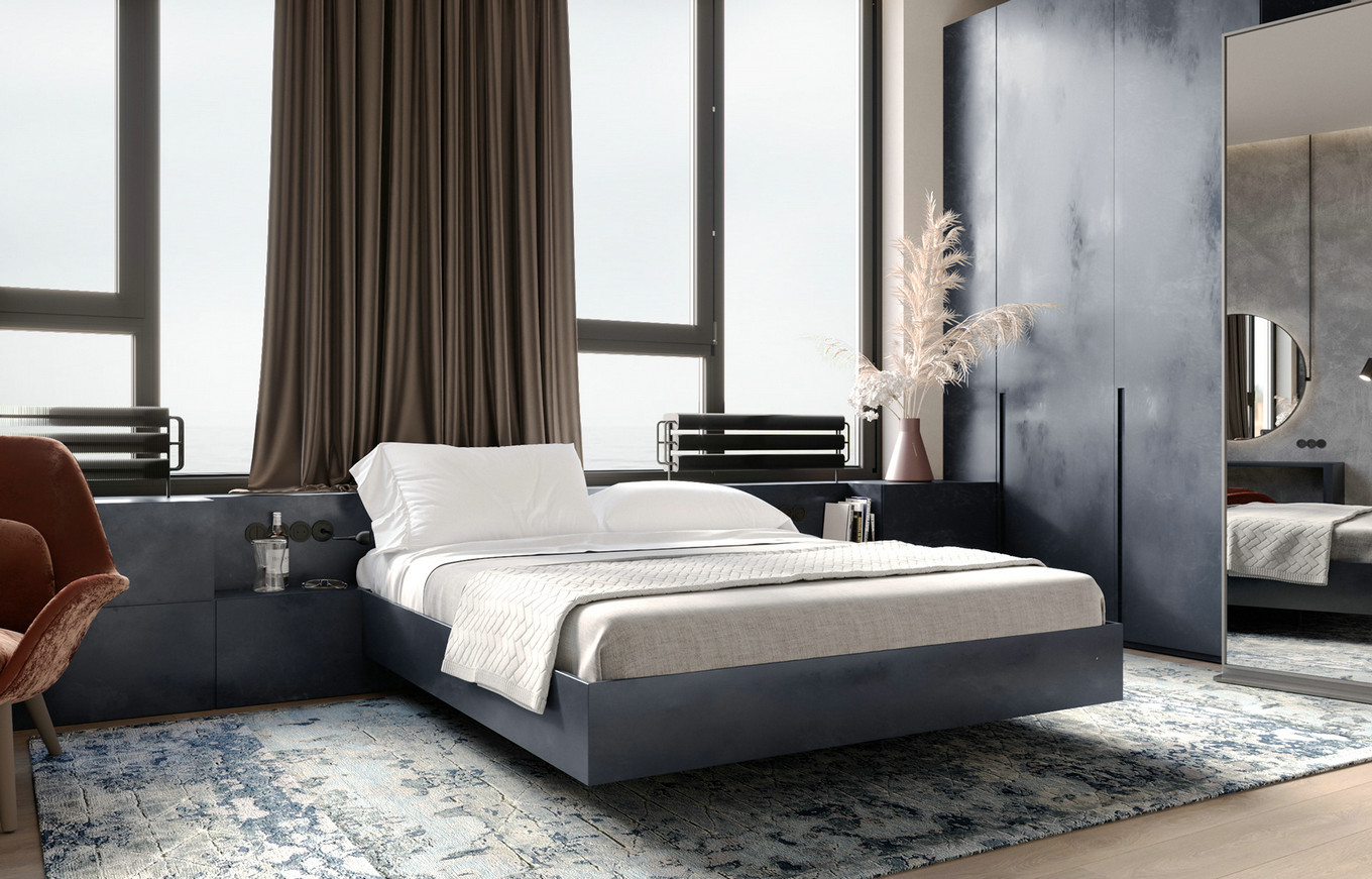 北欧风个性家居，106㎡大胆配色设计-8