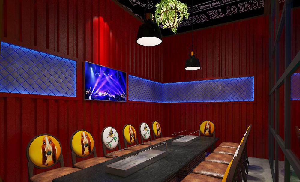 天津武清区锦食此时烧烤店 | 王本设计打造独特烧烤空间-18