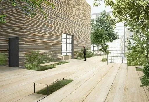 隈研吾的“石”与“木”之歌-57