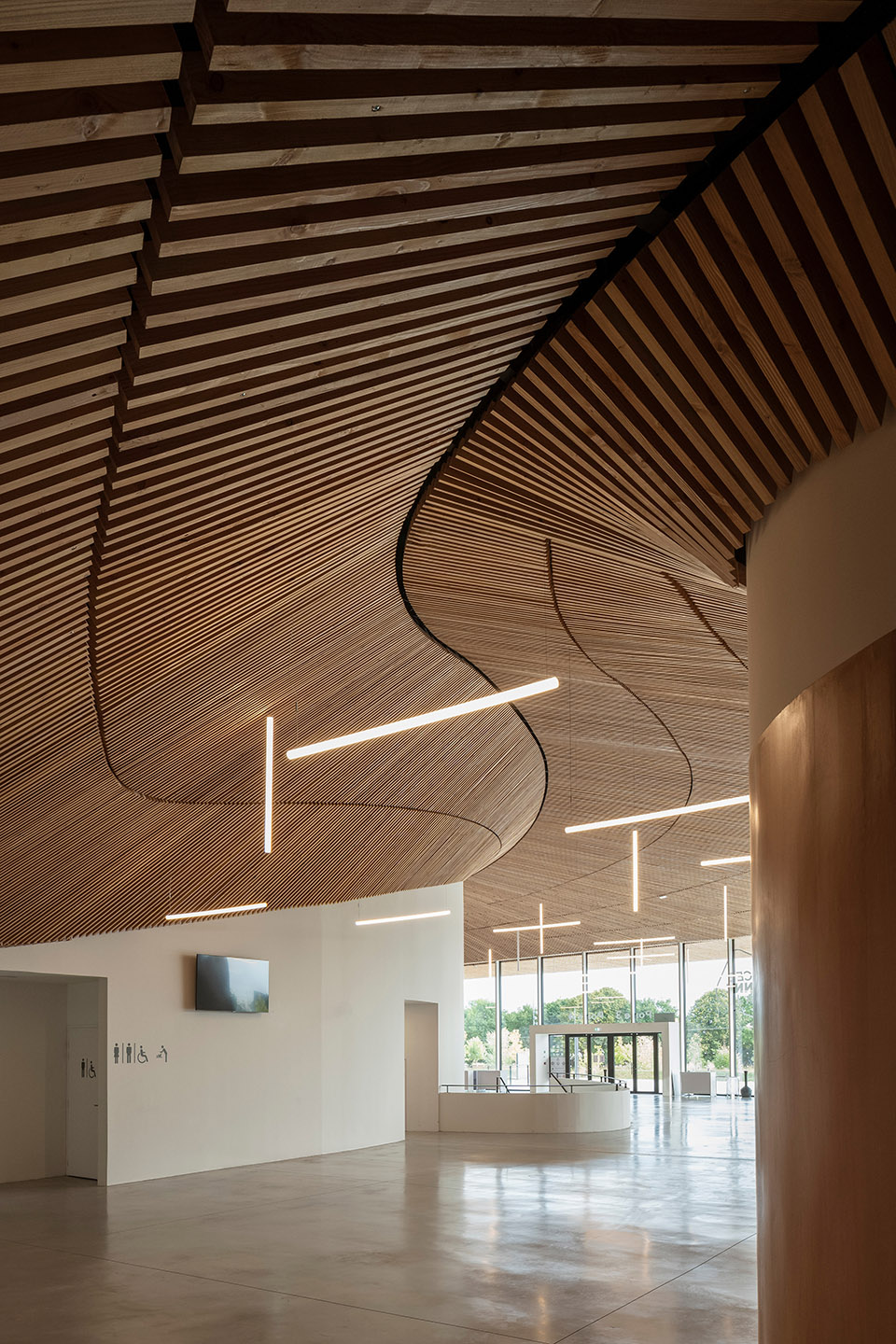 法国 Espace Mayenne 体育娱乐中心丨Hérault Arnod Architectures-23