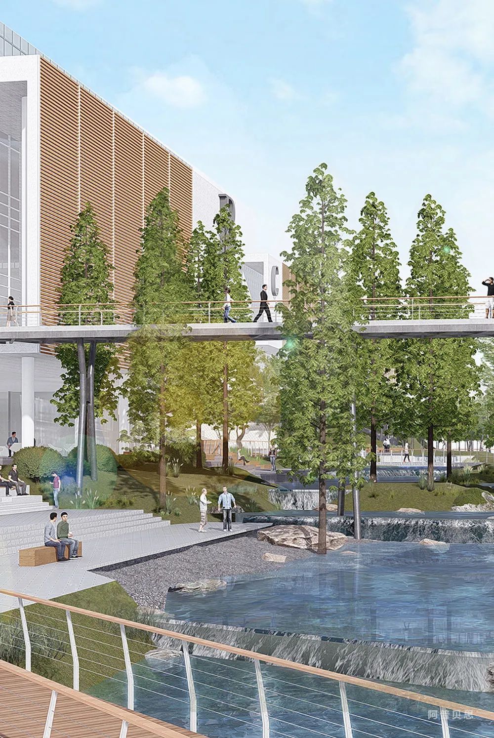 长沙爱尔国际眼健康科技产业园景观设计丨中国长沙丨阿普贝思-31