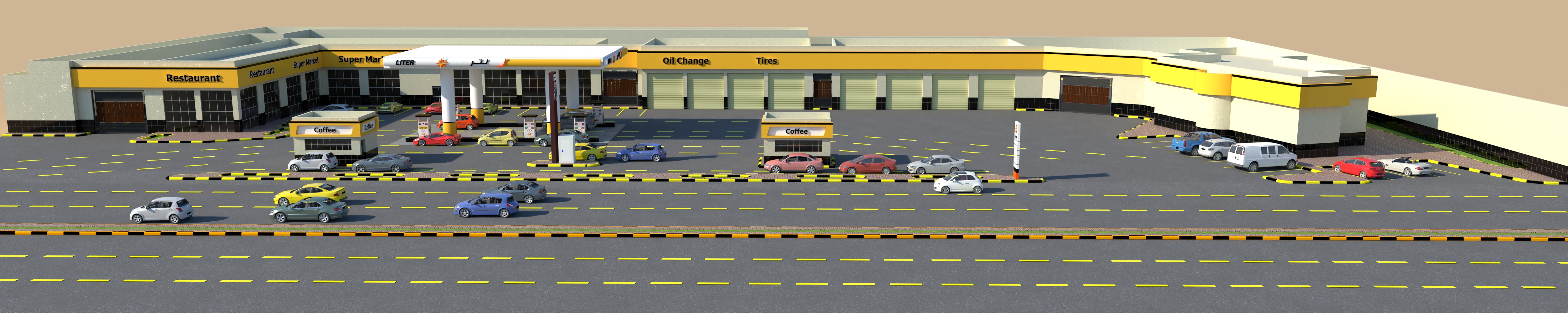 El Marabi Petrol Station-6